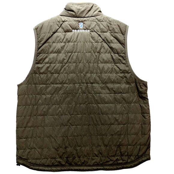 Carhartt Vest Men XL Green Rain Defender Lightweight Insulated Puffer OV2286 NEW - Picture 7 of 15